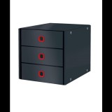Leitz Click&Store A4 3 fiókos irattároló - Bársonyszürke (53680089)