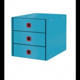 Leitz Click&Store A4 3 fiókos irattároló - Nyugodtkék (53680061)