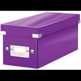 Leitz Click&Store CD-doboz lakkfényű lila (41304346)