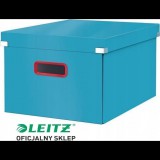 Leitz Click & Store Tárolódoboz Téglalap alakú Farostlemez, Polipropilén (PP) Kék (53480061)