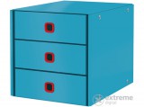 Leitz Cosy Click&Store 3 fiókos irattároló, nyugodt kék