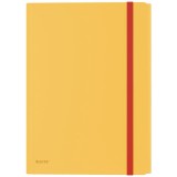 Leitz COSY mobil PP meleg sárga extra tasakos gumis mappa