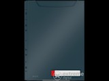 Leitz Cosy Privacy jumbo lefűzhető genotherm, A4, PP,  bársony szürke, 3db