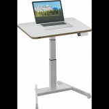 Leitz Ergo kisméretű fehér felállásra emlékeztetővel ellátott elektromos ülő-álló asztal (65340001)