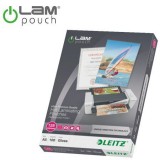 LEITZ Meleglamináló fólia, 125 mikron, A5, fényes, UDT technológiával (E74930000) (E74930000)