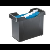 Leitz Plus Függőmappa tároló műanyag 5 db függőmappával - Fekete (19930095)