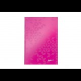 Leitz Wow 80 lapos A5 kockás beíró - Rózsaszín (46281023)