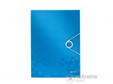 Leitz "Wow" A4 gumis mappa, kék (45990036)