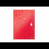 Leitz Wow A4 Gumis mappa - Piros (45990026)