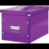 Leitz WOW Click&Store kocka doboz, L méret, lila (61080062)