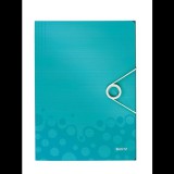 Leitz "Wow" gumis mappa A4 jégkék (E45990051) (45990051)