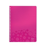 Leitz WOW jegyzettömb és jegyzetfüzet A4 80 lapok Rózsaszín (46370023)