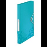 Leitz "WOW JUMBO" gumis mappa A4 jégkék (E46290051) (E46290051)