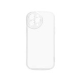 Lekerekített átlátszó TPU telefontok iPhone 14 Pro 6.1 colos YooUp Rounded Transparency átlátszó