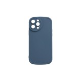 Lekerekített matt TPU telefontok iPhone 14 Pro Max 6.7 colos YooUp Rounded Matte sötétkék