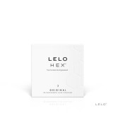 LELO HEX Condoms Original 3 Pack