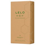 LELO Hex Organic - potencia óvszer (12db)