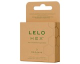 LELO Hex Organic - potencia óvszer (3db)