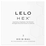 LELO Hex Original - luxus óvszer (3db)