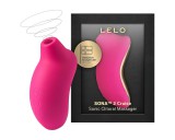 LELO Sona 2 Cruise - hanghullámos csiklóizgató (cseresznye)