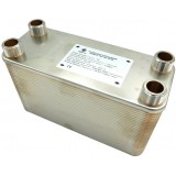 Lemezes hőcserélő 60 lemezes 330kW 1” külső csatlakozással