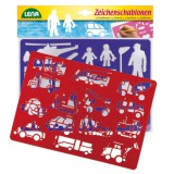 LENA: Járművek és emberek rajzsablon