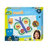 LENA: Mosaik Átlátszó pötyi kreatív szett 10mm 140db-os