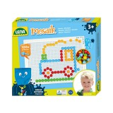 LENA: Mosaik Áttetsző pötyi kreatív szett 10mm 100db-os