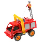 LENA: Tűzoltóautó vízpumpával és figurával 31cm