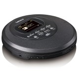 Lenco CD-500BK Discman Hordozható CD lejátszó - Fekete (CD-500BK)