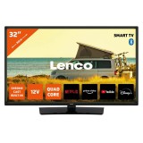 Lenco LED-3263BK 81,3 cm (32") HD Smart Fekete Televízió