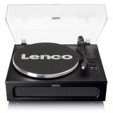 Lenco LS-430BK lemezjátszó Szíj általi meghajtással működő lemezjátszó Fekete