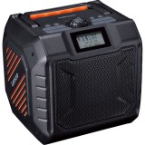 Lenco ODR-160GY Hordozható Analóg és digitális Fekete, Narancssárga Rádió