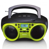 Lenco SCD-200LM radio CD player with MP3 and USB function Lime SCD200LM