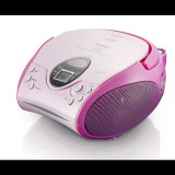 Lenco SCD-24 Rádió - Rózsaszín (SCD-24 PINK)