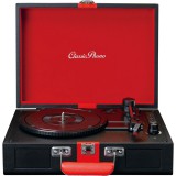 Lenco TT-110 RCA, AUX IN 3.5 mm, Bluetooth fekete-piros lemezjátszó