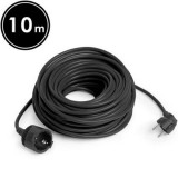 Lengő hosszabbító fekete 3x1,5mm2- 10 m - 20504BK
