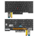 Lenovo 01YU799 gyári új UK angol háttérvilágításos laptop billentyűzet, keret nélkül