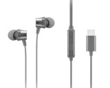Lenovo 300 USB-C Wired In-Ear Headphone Grey GXD1J77353