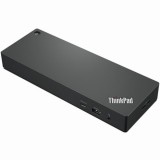 Lenovo 40B00300EU dokkoló állomás és port replikátor Vezetékes Thunderbolt 4 Fekete, Vörös (40B00300EU)