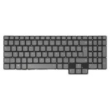 Lenovo 5CB1C17318 gyári új szürke magyar háttérvilágításos laptop billentyűzet, keret nélkül