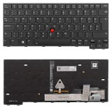 Lenovo 5N21D68211 gyári új, magyar háttérvilágításos fekete laptop billentyűzet