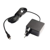 Lenovo 65W OEM USB-C fali laptop töltő, PD 5V-20V, Type-C, Lite-On, fekete