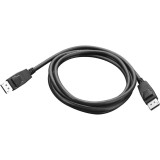 Lenovo DisplayPort 1.2 apa / apa kábel, 1.8m, fekete - 0A36537