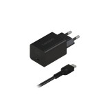 Lenovo GaN Nano 65W hálózati töltő, USB-C, kompakt, fekete - 40AWGN65EU