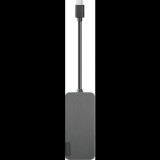 Lenovo GX90X21431 dokkoló állomás és port replikátor USB 3.2 Gen 2 (3.1 Gen 2) Type-C Fekete (GX90X21431 interface hub USB)