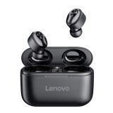 LENOVO H18 TWS Vezeték nélküli bluetooth fülhallgató zajszűréssel, fekete (H18BL) - Fülhallgató