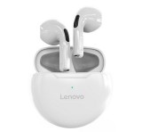 LENOVO HT38 bluetooth fülhallgató SZTEREO (v5.0, TWS, mikrofon, cseppálló, zajszűrő + töltőtok) FEHÉR