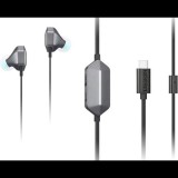 Lenovo Legion E510 Fejhallgató Vezetékes Hallójárati Játék USB C-típus Szürke (GXD1N40797)