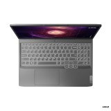 LENOVO LOQ Gaming 15APH8, 15.6" FHD, AMD Ryzen 5 7640HS, 16GB, 512GB SSD, NV RTX 4050 6GB, NoOS, Storm Grey Gyártói cikkszám: 82XT0080HV (RR)